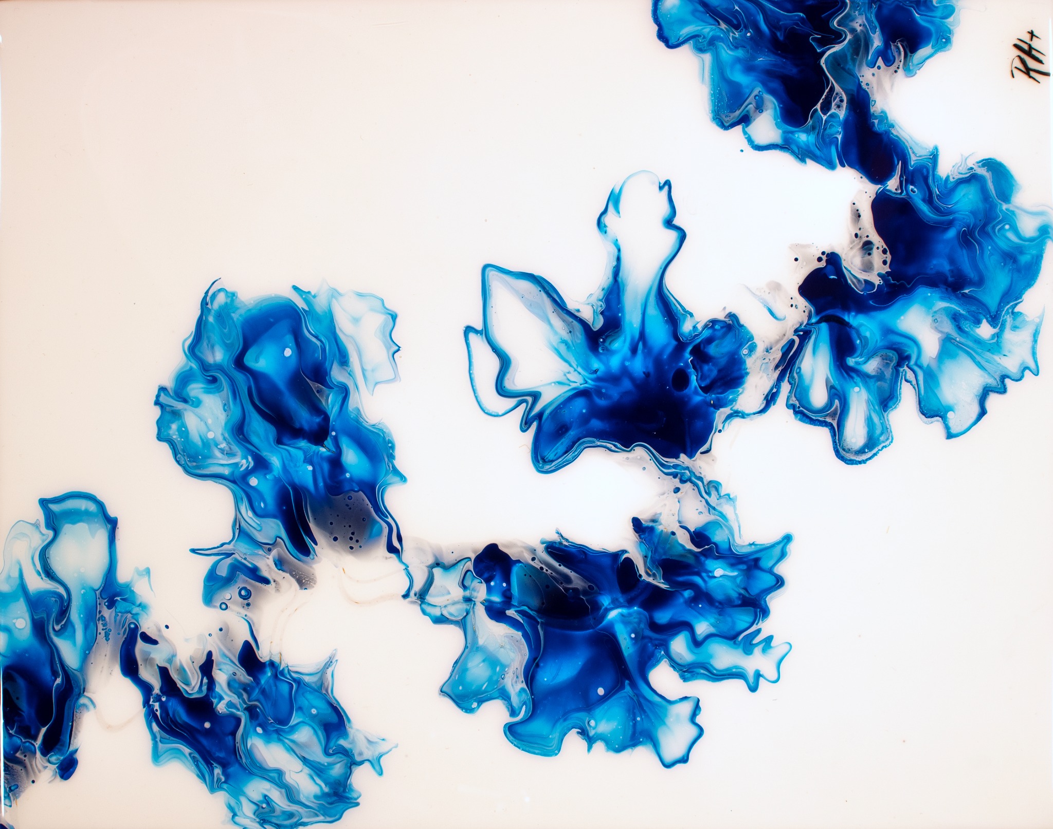 Celestial Flow — 36 × 24 — Acrylic